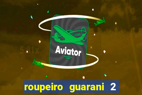 roupeiro guarani 2 portas de correr com espelho